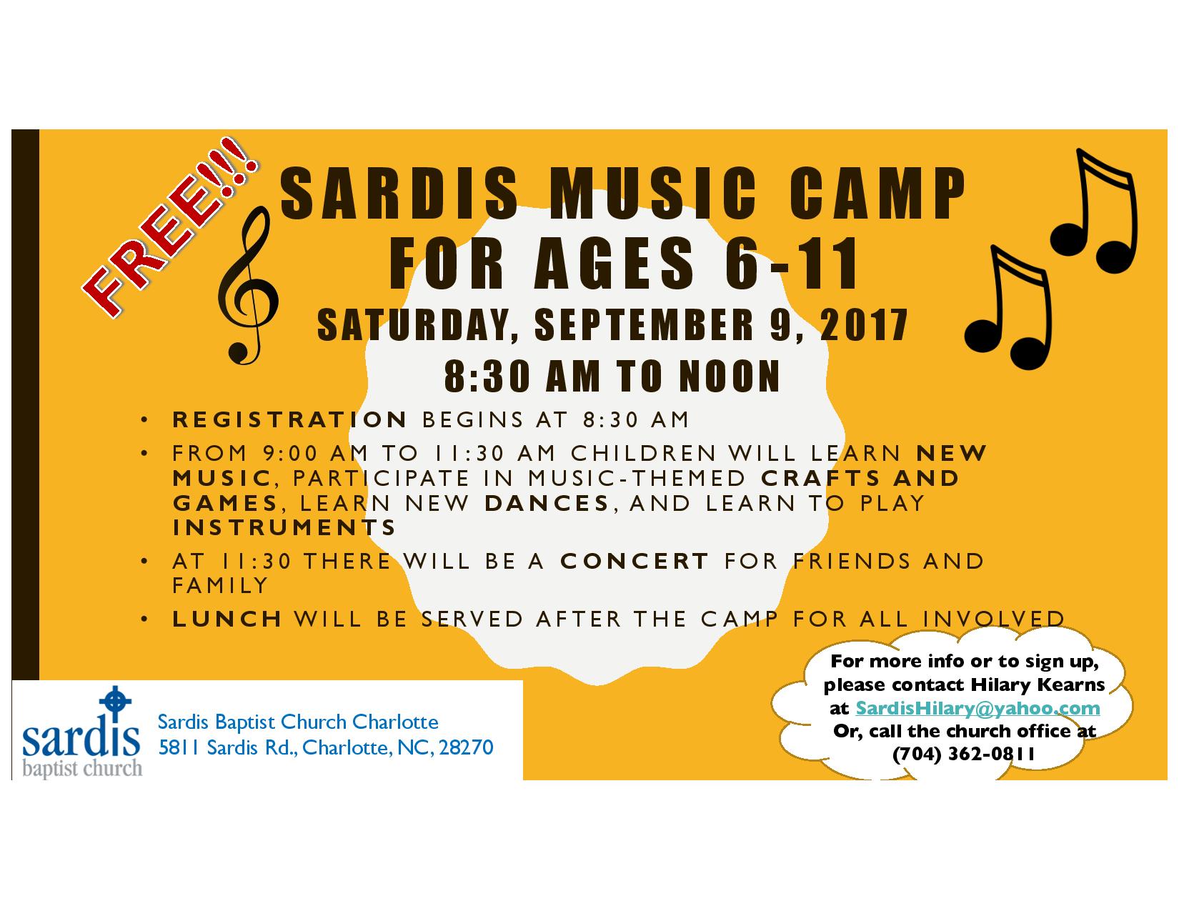 Sardis Music Camp